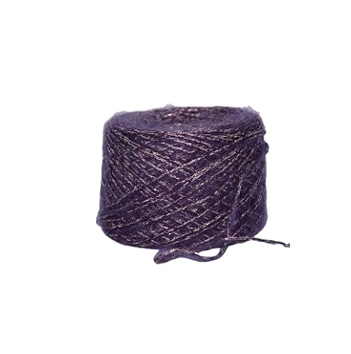 Namzi Glitzernde Strickgarn-Knäuel, 100 g, 1 Stück, weiches Strickgarn zum Stricken und Häkeln, ideal für Schals, Kissenbezüge, Heimdekoration (23) von Namzi
