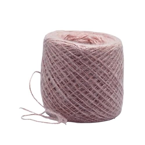 Namzi Glitzernde Strickgarn-Knäuel, Vintage, Rosa, 100 g, 1 Stück, weiches Strickgarn zum Stricken und Häkeln, ideal für Schals, Kissenbezüge, Heimdekoration Namzi Glitzernde Strickgarn-Knäuel, Vintage, Rosa, 100 g, 1 Stück, weiches Strickgarn zum Stricken und Häkeln, ideal für Schals, Kissenbezüge, Heimdekoration von Namzi