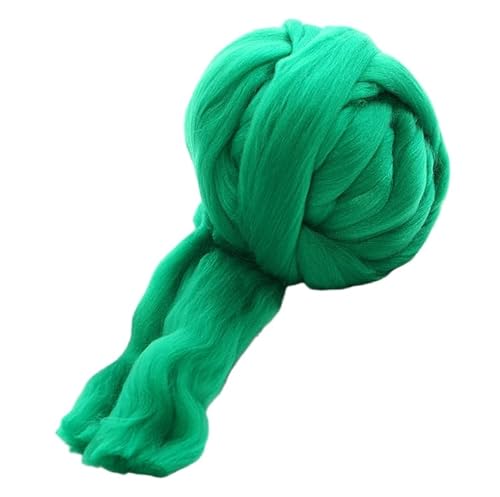 Namzi Grünes Garn, 1 Rolle zum Stricken, Häkeln, ideal für Heimdecken, Teppiche, Haustiermatten, weiches, strapazierfähiges Strickmaterial von Namzi
