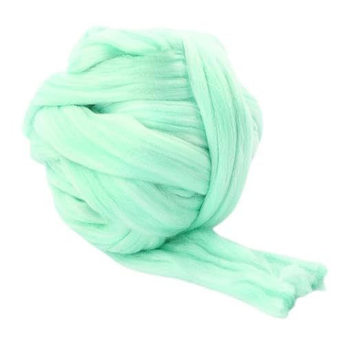 Namzi Hellgrünes Garn, 1 Rolle zum Stricken, Häkeln, ideal für Heimdecken, Teppiche, Haustiermatten, weiches, strapazierfähiges Strickmaterial von Namzi