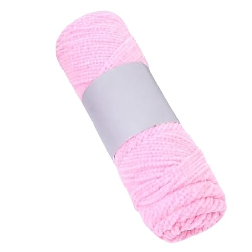 Namzi Hellrosa Garn, 150 g, zum Stricken, Häkeln, ideal für Heimdecken, Teppiche, Haustiermatten, glatt, praktisch von Namzi