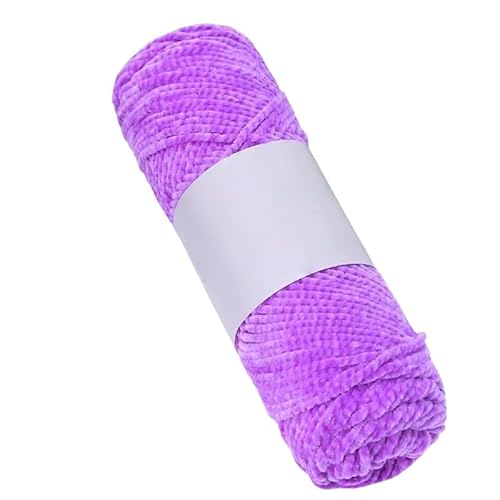 Namzi Hellviolettes Garn, 75 g, zum Stricken, Häkeln, ideal für Heimdecken, Teppiche, Haustiermatten, glatt, praktisch von Namzi