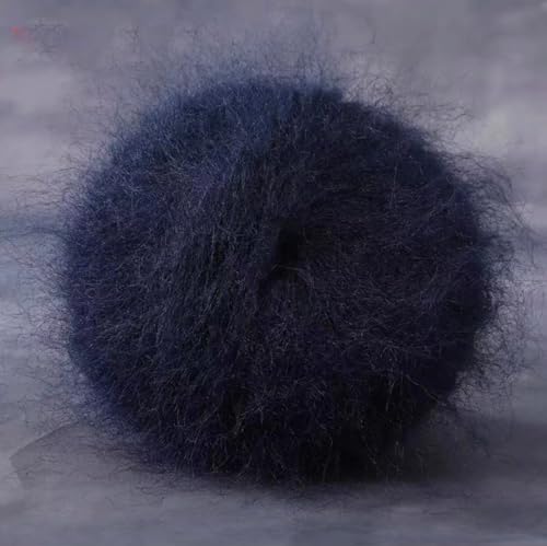Namzi Marineblaues Wollgarn, 1 Rolle, Alpaka-inspirierte Acryl-Dacron-Mischung, ideal zum Stricken, Häkeln, Basteln, Geschenke, Plüschqualität Namzi Marineblaues Wollgarn, 1 Rolle, Alpaka-inspirierte Acryl-Dacron-Mischung, ideal zum Stricken, Häkeln, Basteln, Geschenke, Plüschqualität von Namzi