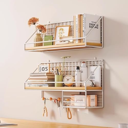 Namzi Nagelbrett-Set, Metallhalterung, Wand-Organizer, Büro, Garage, Werkbank, Ablagetablett (Weiß, Stil 4) von Namzi