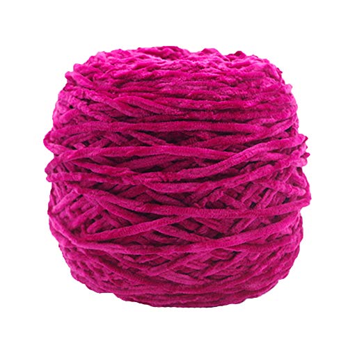 Namzi Rose Garn Knäuel, 1 Rolle für Strickprojekte Handwerk, weiches Häkelgarn für DIY Strickkreationen A von Namzi