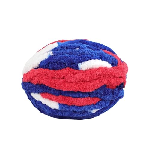 Namzi Super Chunky Eiswolle, Garnknäuel, Rot, Weiß, Blau, 1 Stück, 250 g, zum Stricken, Häkeln, gemütliches Bastelgarn für Überwurf, Kissen Namzi Super Chunky Eiswolle, Garnknäuel, Rot, Weiß, Blau, 1 Stück, 250 g, zum Stricken, Häkeln, gemütliches Bastelgarn für Überwurf, Kissen von Namzi