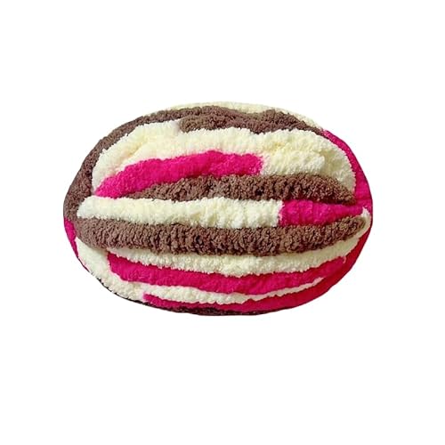 Namzi Super Chunky Eiswolle, Honigkaffeefarben, 1 Stück, 250 g, zum Stricken, Häkeln, gemütliches Bastelgarn für Überwurf, Kissen von Namzi