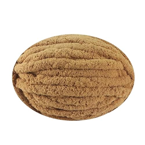 Namzi Super Chunky Eiswolle, Khaki, 1 Stück, 250 g, zum Stricken, Häkeln, gemütliches Bastelgarn für Überwurf, Kissen von Namzi