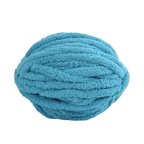Namzi Super Chunky Eiswolle, hellblau, 250 g, zum Stricken und Häkeln, gemütliches Bastelgarn für Überwürfe und Kissen, 1 Stück von Namzi