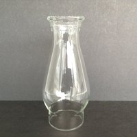 3 "Fitter X 8 1/2 "T X 4" W Perlen Top Klarglas Globe Shade Ersatz Petroleum Öllampe Schornstein Kugel von NanAndPopsAttic