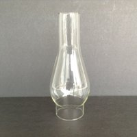 3 "Monteur X 9 3/4" Hohe Chimney Globe Klarglasschirm Ersatz 4" Breit Petroleum Öllampe von NanAndPopsAttic