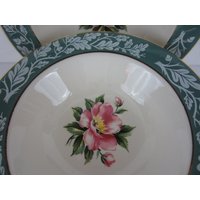 6 Vintage Beerenschalen - Homer Laughlin Teal Green Geschirr Dessertschale Obstschale von NanAndPopsAttic