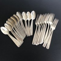 Arnbe + Overlay Silberplatte | 20 Teelöffel | 11 Menügabeln Nicht Perfekt | 31 Stück Lot von NanAndPopsAttic