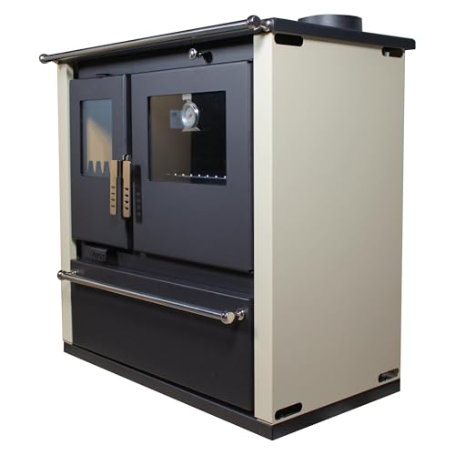 EEK A+ Verso CS Plus Küchenofen Kaminofen Holzherd 7.7 kW - Ivory von Nana IF