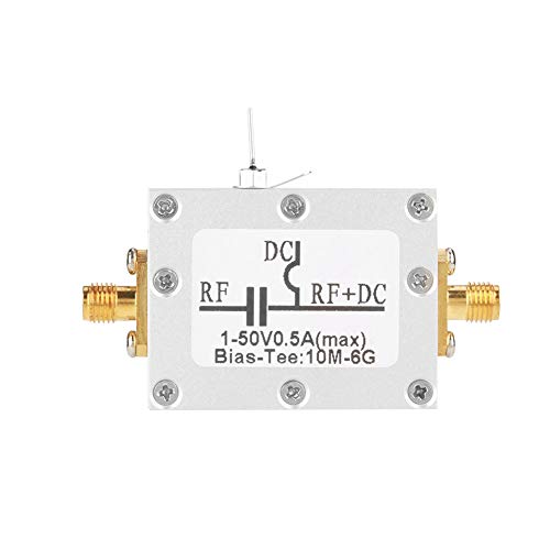 Bias-T-Stück - 1 Stück 10MHz-6GHz Bias-T-Stück 10MHz-6GHz Breitband-Radiofrequenz-Mikrowellen-Koaxial-Bias von Nancunhuo