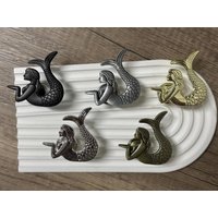 Meerjungfrau Schubladengriffe/Moderne Schubladenknäufe/Schrankgriffe Mit Individueller Gravur/Schrankgriffe/Schrankgriffe/Kinderzimmer Knäufe von NancyHardware