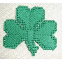 Set Mit 4 Shamrock-Untersetzern - 2 Farboptionen von NancySimpsonArt