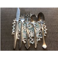 Mismatched Vintage Edelstahl Besteck 5Er Set Hochzeiten, Duschen, Mittagessen von NancysVintageStore