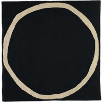 Nanimarquina - Aros Square Teppich Schwarz 200 X 200 Cm von Nanimarquina