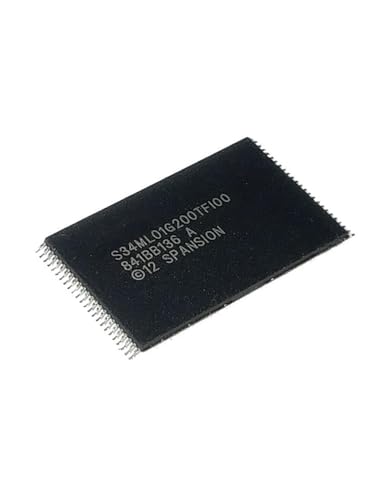 5 Stück/Los S34ml01g200 SLC Nand Flash Parallel 3V/3.3V 1G-Bit 128M X 8 48-Pin Tsop-I T/R Ic Chip S34ml01g200tfi00 5 Stück/Los S34ml01g200 SLC Nand Flash Parallel 3V/3.3V 1G-Bit 128M X 8 48-Pin Tsop-I T/R Ic Chip S34ml01g200tfi00 von Nanjefly