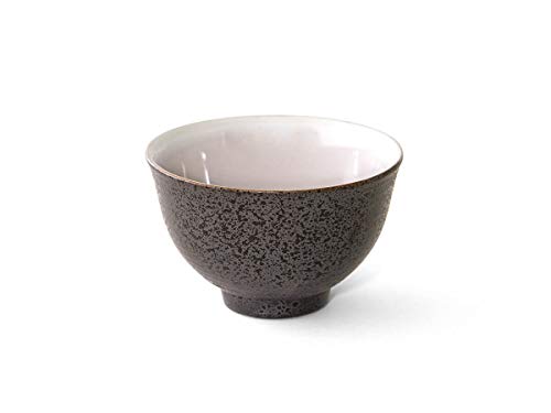 Nankei - japanische Teeschale Kumidashiwan Kokurei, Banko Ton. Weiß und fasst ca. 100 ml von Nankei