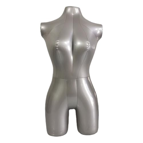 Nankoyal Aufblasbare Körperpuppe - Lebensgroßes Modell für Cosplay-Kleidung - Wiederverwendbares Kleider-Anzeigemodell für Jacken, Bekleidungsgeschäfte, Theken, Schaufenster, Schmuck, Partys und von Nankoyal