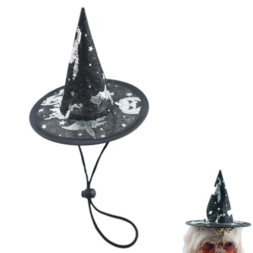 Nankoyal Halloween-Hundehut, Hexenkostüm, Netzstoff, verstellbarer Riemen, Kopfbedeckung für Katzen, Cosplay, drinnen und draußen, Veranstaltung, Weihnachtsfeier Nankoyal Halloween-Hundehut, Hexenkostüm, Netzstoff, verstellbarer Riemen, Kopfbedeckung für Katzen, Cosplay, drinnen und draußen, Veranstaltung, Weihnachtsfeier von Nankoyal