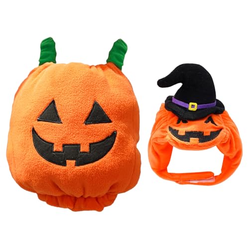 Nankoyal Halloween-Kostüm für Hunde, Kürbis-Hut für Welpen, warmes Cosplay-Kostüm für Hunde, Herbst, Winter, tägliche Spaziergänge, Motto-Party, Foto, Halloween Nankoyal Halloween-Kostüm für Hunde, Kürbis-Hut für Welpen, warmes Cosplay-Kostüm für Hunde, Herbst, Winter, tägliche Spaziergänge, Motto-Party, Foto, Halloween von Nankoyal