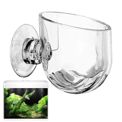 Nankoyal Pflanzenhalter Für Aquarium - Akryl Aquarienpflanzenkorb Mit Saugnapf,Pflanzgefäß Für Anzucht Innenbereich Hydrokultur Teich Paludarium von Nankoyal