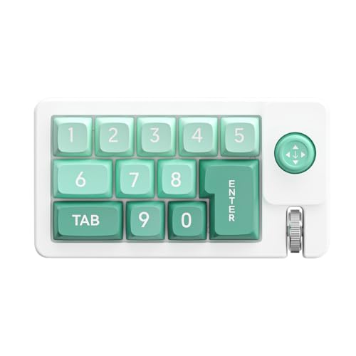 Nankoyal Programmiertastatur – Mechanische RGB-Spieltastatur, Einhand-Nummernblock mit Joystick, Hot-Swappable zum Tippen von Musikproduktion, Handel, Setup, PC-Spiel Nankoyal Programmiertastatur – Mechanische RGB-Spieltastatur, Einhand-Nummernblock mit Joystick, Hot-Swappable zum Tippen von Musikproduktion, Handel, Setup, PC-Spiel von Nankoyal