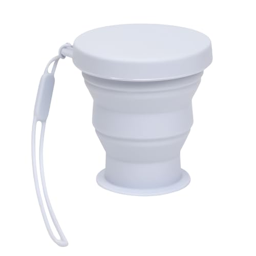 Nanmiyan Faltbare Becher Für Unterwegs - 200ml Faltbarer Silicone Reise Trinkbecher | Leichtes Getränkebehältnis Für Unterwegs Haus Fitnessstudio Radfahren Camping Picknick Kaffee Wandern Tee Nanmiyan Faltbare Becher Für Unterwegs - 200ml Faltbarer Silicone Reise Trinkbecher | Leichtes Getränkebehältnis Für Unterwegs Haus Fitnessstudio Radfahren Camping Picknick Kaffee Wandern Tee von Nanmiyan
