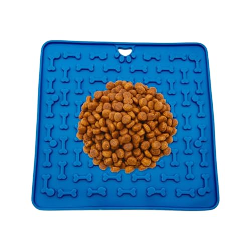 Nanmiyan Leckmatten Für Hunde,Silicone Fütterungsmatten Für Haustiere | Futternapf Gegen Langeweile 18,8x18,8cm Einfach Zu Reinigen Für Belohnungshappen Welpen Haustier Training Nanmiyan Leckmatten Für Hunde,Silicone Fütterungsmatten Für Haustiere | Futternapf Gegen Langeweile 18,8x18,8cm Einfach Zu Reinigen Für Belohnungshappen Welpen Haustier Training von Nanmiyan