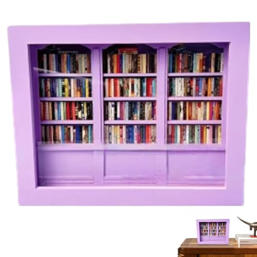 Nanmiyan Mini Bücherregal Möbel,Mini Bücherregal Dekoration Fidget Spielzeug - Beruhigende Holz Dekofigur Für Kinder Jugendliche Erwachsene Studenten Buchliebhaber Nanmiyan Mini Bücherregal Möbel,Mini Bücherregal Dekoration Fidget Spielzeug - Beruhigende Holz Dekofigur Für Kinder Jugendliche Erwachsene Studenten Buchliebhaber von Nanmiyan