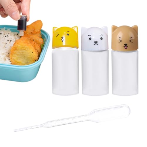 Nanmiyan Mini-Quetschflaschen für Gewürze, Mini-Behälter für Salatdressing,Reise-Quetschflaschen-Set für Lunchbox | Mehrzweck-Behälter für lebensmittelechte Saucen für Ahornzucker, Tomaten, Barbecue Nanmiyan Mini-Quetschflaschen für Gewürze, Mini-Behälter für Salatdressing,Reise-Quetschflaschen-Set für Lunchbox | Mehrzweck-Behälter für lebensmittelechte Saucen für Ahornzucker, Tomaten, Barbecue von Nanmiyan