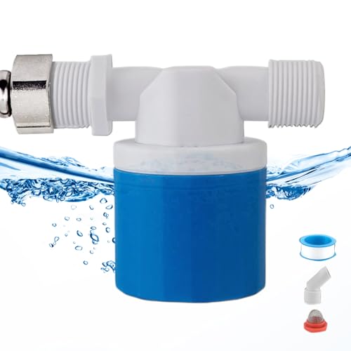 Nanmiyan Schwimmerventil | Automatischer Wasserstand Regler Für Tank | Zubehör Für Gartentürme Hauswassertanks Und Pools von Nanmiyan