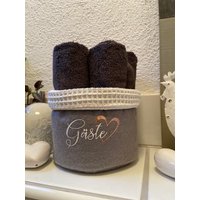 Utensilo/Gästeutensilo Filzutensilo Handtuch Aufbewahrung von NanniArtbyAnja