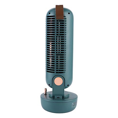 Nannigr Ventilator, Kleiner und exquisiter tragbarer Ventilator mit DREI Geschwindigkeiten für Arbeitszimmer(Grün) von Nannigr
