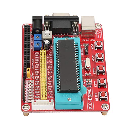 PIC-Entwicklungsboard, austauschbare PIC16F877A-Standardschnittstelle Einfach zu installierendes Mikrocontroller-Lernboard für die TV-Serie für die Entwicklung von Mikrocontrollern von Nannigr