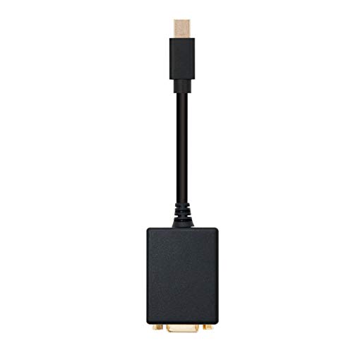 Nanocable 10.16.0202 - Mini DisplayPort zu SVGA Konverter, mDP/M-SVGA/H, männlich-weiblich, schwarz, 15 cms von Nano Cable