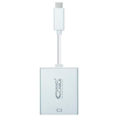 Nanocable 10.16.4104 - USB-C zu DisplayPort Konverter, weiß von Nano Cable