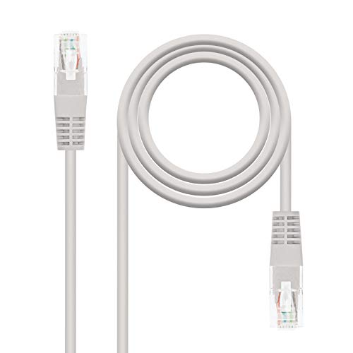 Nanocable 10.20.0120 - Ethernet Netzwerkkabel RJ45, Cat5e UTP AWG24, Grau, 20.0 mts von Nano Cable