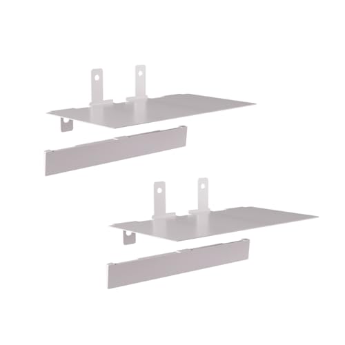 Nanoleaf Blocks Erweiterungspack | 2 Regale, ultra-dünne Regale aus Edelstahl Design für stilvolle Präsentation von Sammlerstücken, Einfache Schraubenmontage (inklusive Schrauben) von Nanoleaf