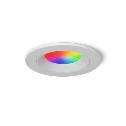 nanoleaf Matter Essentials Glühbirne, Smarte RGBW Einbaustrahler LED Lampe - Matter über Thread, Bluetooth 16 Mio. Farben LED Lampe, Bildschirm Sync, Funktioniert mit Alexa Google Home Apple, Deko von Nanoleaf