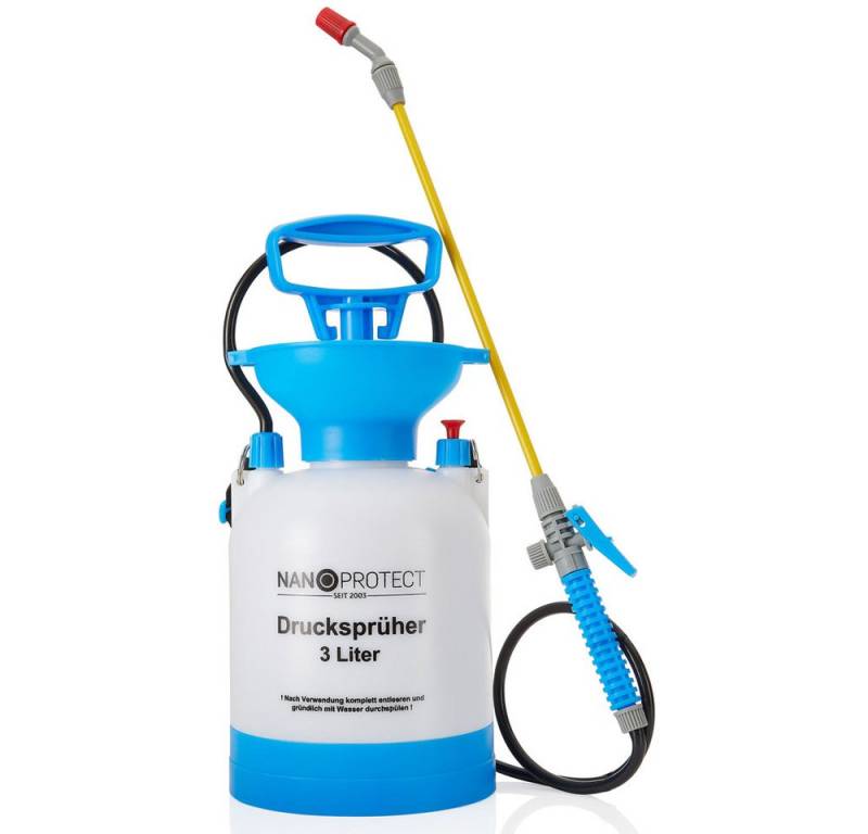 Nanoprotect Drucksprühgerät Drucksprüher - 3 Liter - Pumpsprüher von Nanoprotect