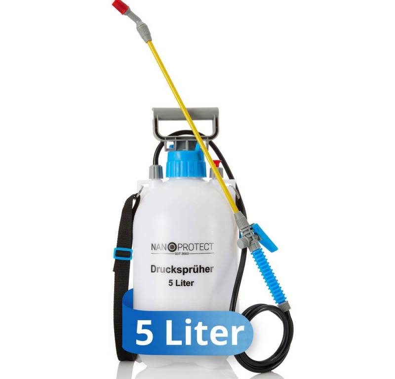 Nanoprotect Drucksprühgerät Drucksprüher - 5 Liter - Gartenspritze von Nanoprotect