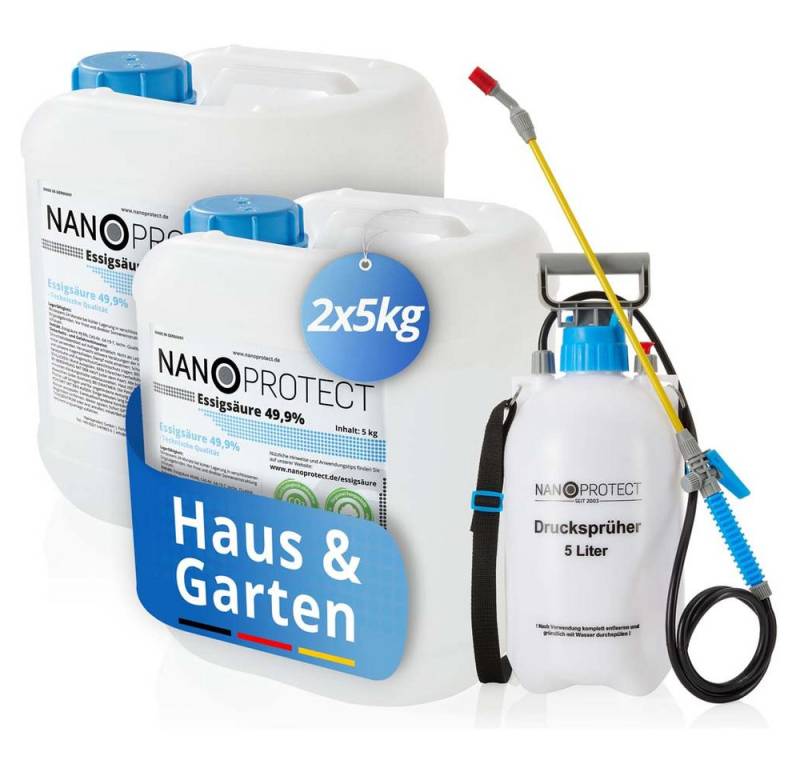 Nanoprotect Essigsäure 49,9% Reinigungskonzentrat von Nanoprotect