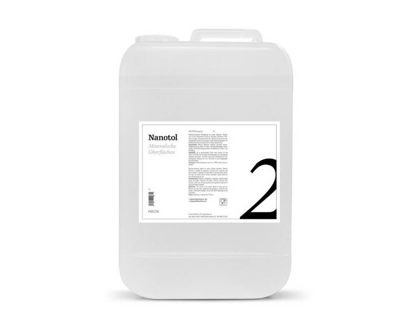Nanotol Premium Steinimprägnierung Naturstein-Imprägnierung (Reichweite ca. 20m²/Liter), Langzeitschutz (6+ Jahre) von Nanotol