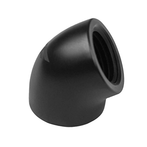 Nanoxia Coolforce 30° Anschluss Adapter, Powered by, zweifachen G1/4" Innengewinde, schwarz von Nanoxia