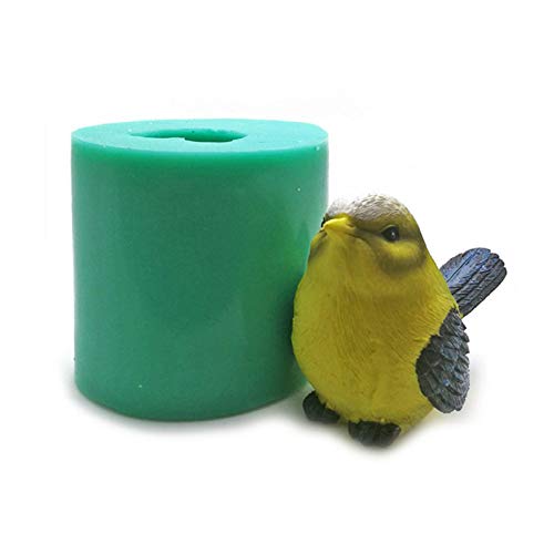 Nanyaciv DIY Silikon Vogel Formen, Vogel geformte Handwerk Kunst Silikonform, Fondant Kuchen Form Seife Salz Skulptur Form für Schokolade Dekoration 3D Simulation Handwerk, B Nanyaciv DIY Silikon Vogel Formen, Vogel geformte Handwerk Kunst Silikonform, Fondant Kuchen Form Seife Salz Skulptur Form für Schokolade Dekoration 3D Simulation Handwerk, B von Nanyaciv
