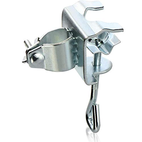 Nanyaciv Gartenschirm Tischklemme, Schirmständer Sonnenschirmhalter Fester Clip, Metall Tischklemme Schirmhalter Fixer für Sonnenschirme, Strand Hof Balkon von Nanyaciv